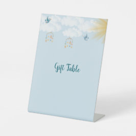 Spring Twin Baby Duschzeichen Sockelschild