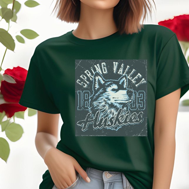 Spring Valley Huskieses T - Shirt (Von Creator hochgeladen)