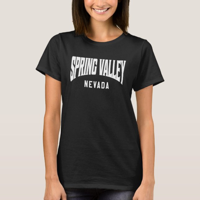 Spring Valley Nevada T-Shirt (Vorderseite)