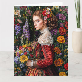 Spring Viktorianisch Goth 2025 Design 4 Card Karte