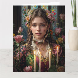 Spring Viktorianisch Goth 2025 Design 7 Card Karte