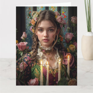 Spring Viktorianisch Goth 2025 Design 7 Card Karte