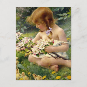 "Spring" von Franz Dvorak Postkarte