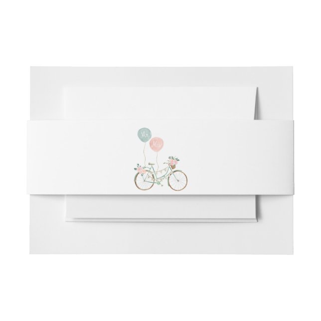 Spring Watercolor Floral Wedding Band (Vorderseite Beispiel)
