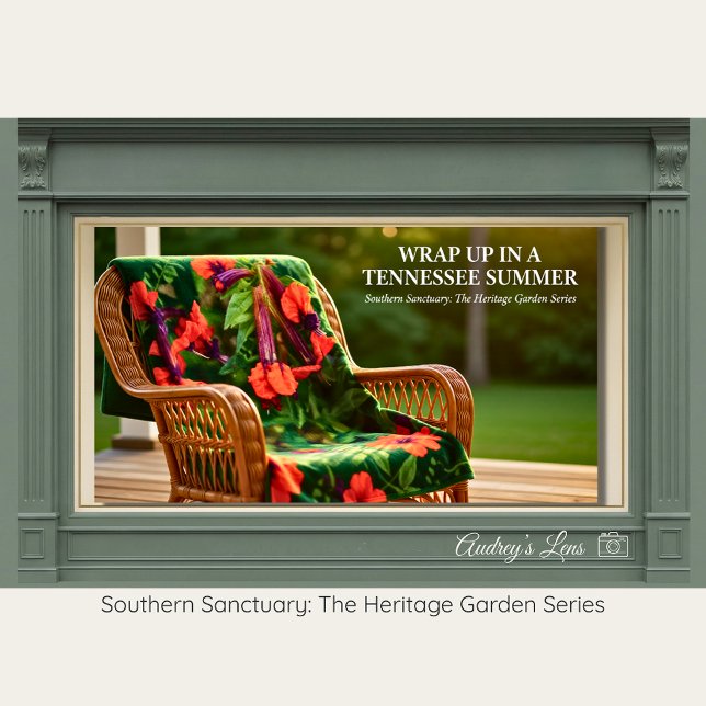 Spring Wildflower Meadow Floral Fleece Blanket (Von Creator hochgeladen)