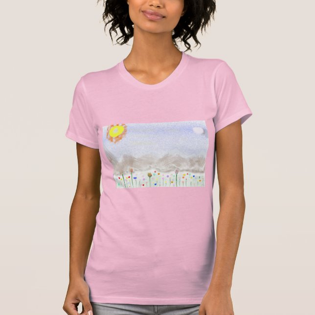 Spring will come! Impressionist Art T-Shirt (Vorderseite)