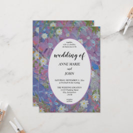 Spring Wonderland Floral Wedding Einladung