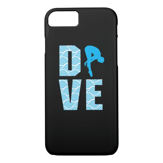 Springboard Diving Gift Diver Platform Springboard Case-Mate iPhone Hülle (Rückseite)