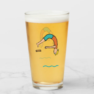Springboard Diving Glas