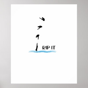 Springboard Diving Poster
