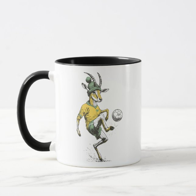 Springbok Star Striker Tasse (Links)