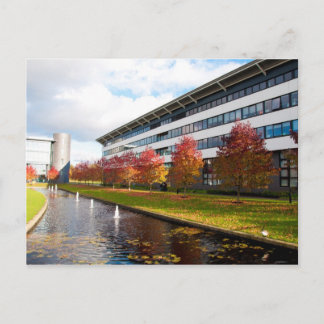 Springbrunnen in Warwick Postkarte