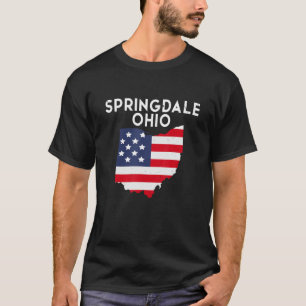 Springdale Ohio USA Staat America Travel Ohioan T-Shirt