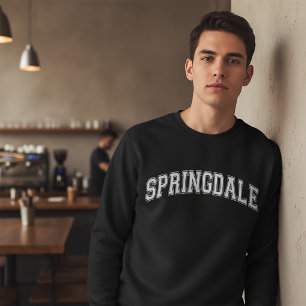 SPRINGDALE University Style America Uni Sweatshirt