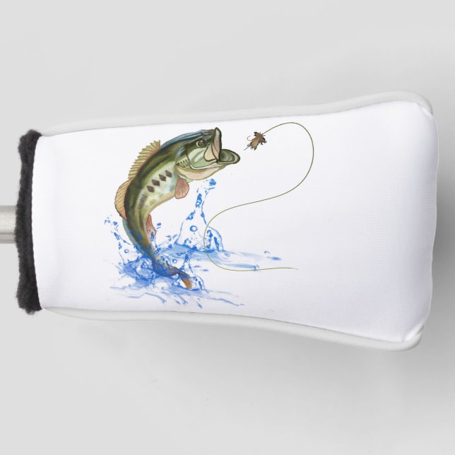 Springen Bass Fishing Golf Headcover (Vorderseite)