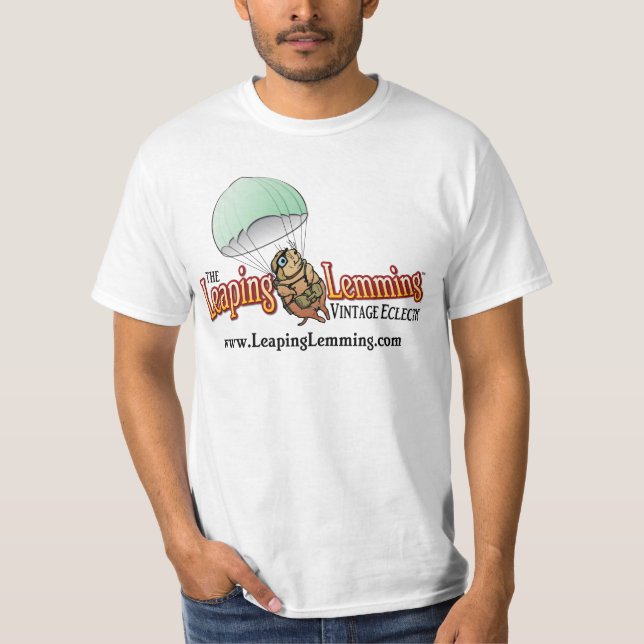 Springen des Lemming-T - Shirt (Vorderseite)