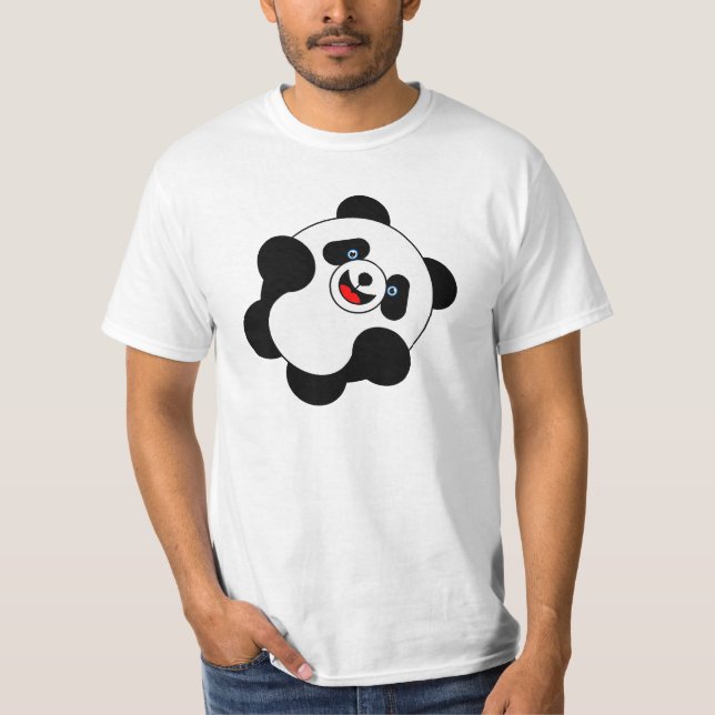 Springen des Pandas T-Shirt (Vorderseite)