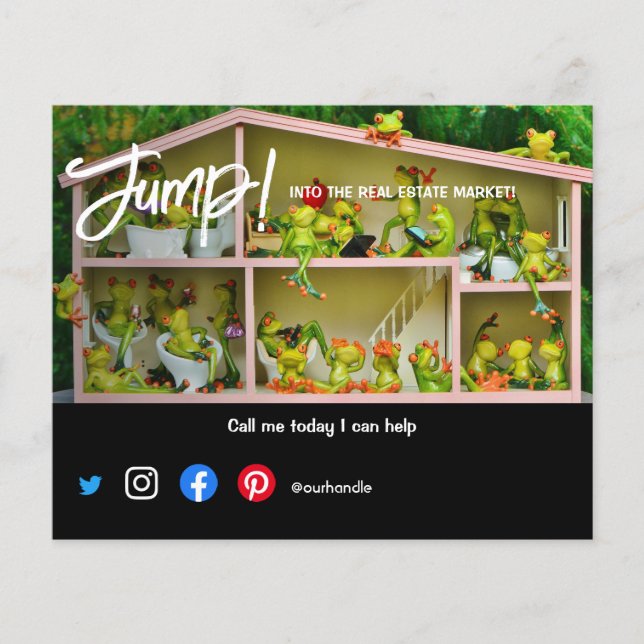 springen in den echten Anwesen Markt verkaufen Zuh Flyer (Vorne)