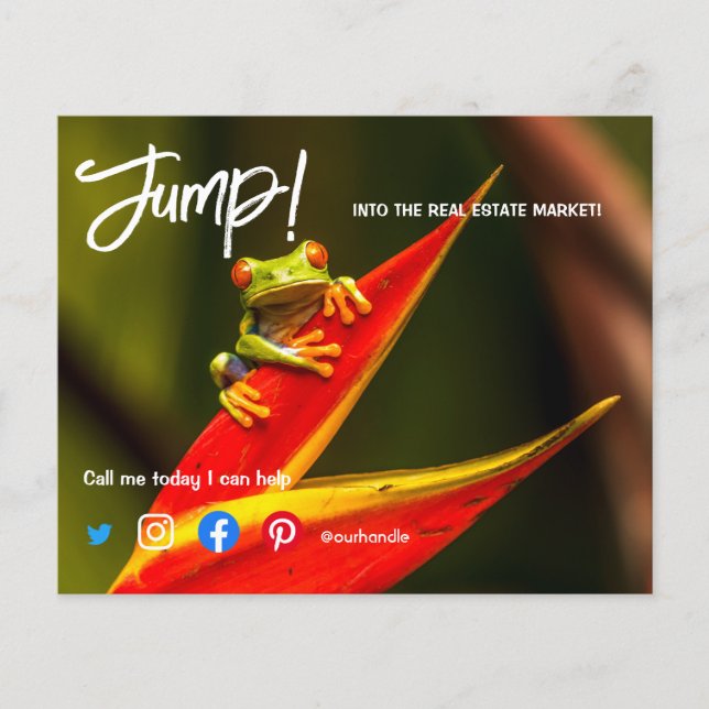 springen in den echten Anwesen Markt verkaufen Zuh Flyer (Vorne)