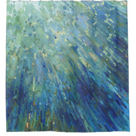 Springen in den Ozean-BadezimmerDuschvorhang Juul Duschvorhang