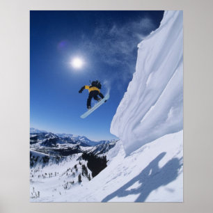 Springen in den Snake Creek Canyon von Clayton 2 Poster