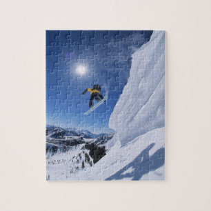 Springen in den Snake Creek Canyon von Clayton 2 Puzzle