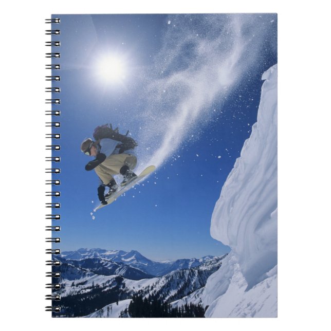 Springen in den Snake Creek Canyon von Clayton 3 Notizblock (Vorderseite)