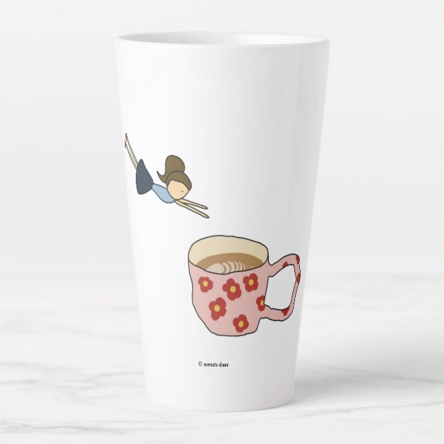 Springen in die Tasse (Vorderseite)