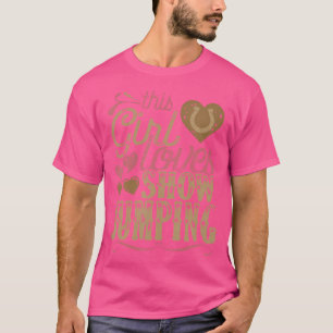 Springen Reitsport Springer T-Shirt