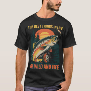 Springende Forelle T-Shirt