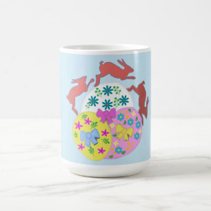 Springende Hasen  Kaffeetasse
