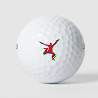 Springender Golfball