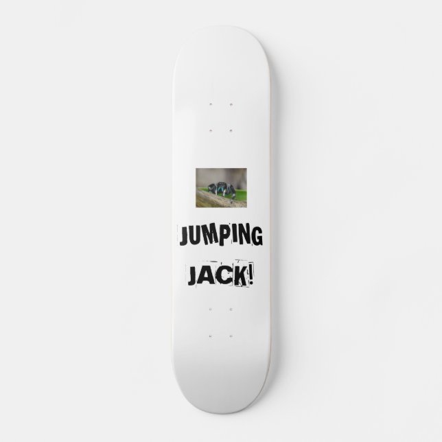 Springender Jack! Skateboard (Vorderseite)