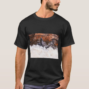 Springender Lachs T-Shirt