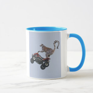 Springender Lemur Becher Tasse