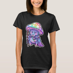 Springender Spinnenpilz Druide Fantasy Cottagecore T-Shirt
