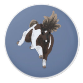 Springendes Pony Keramikknauf