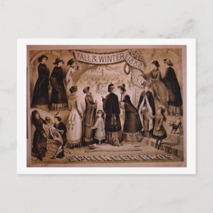 "Springer Brothers, Boston, Herbst und Winter Coll Postkarte