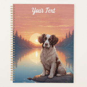 Springer Spaniel am See Planer