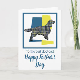Springer Spaniel Dog TriColor Father's Day Card Karte