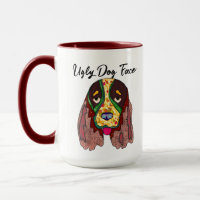 Springer Spaniel hässlicher Hund Tasse