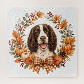 Springer Spaniel Herbst Puzzle