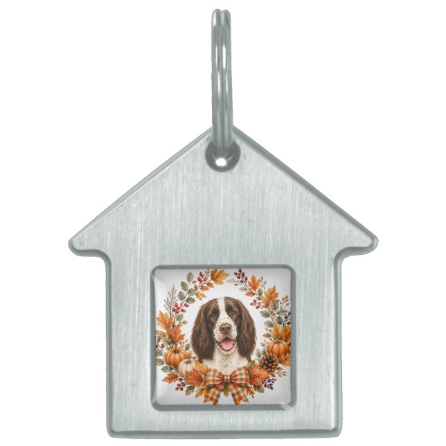 Springer Spaniel Herbst Tiermarke (Vorderseite)
