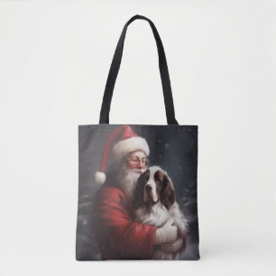Springer Spaniel Santa Claus Festliche Weihnachten