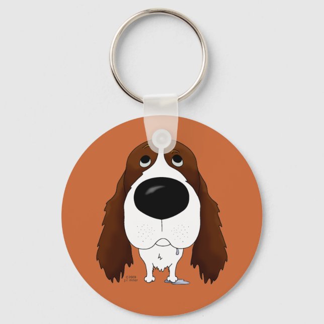 Springer Spaniel Schlüsselanhänger (Vorderseite)