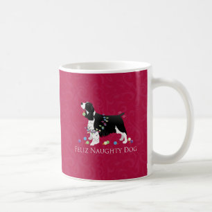 Springer Spaniel Weihnachtsdesign Tasse