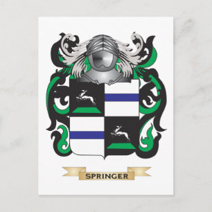 Springer-Wappen (Familienwappen) Postkarte