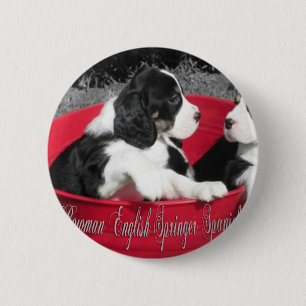 Springer-Welpen-Buttone Button