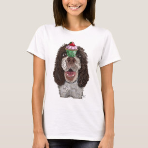 SpringerSpaniel mit kleinem Kuchen T-Shirt