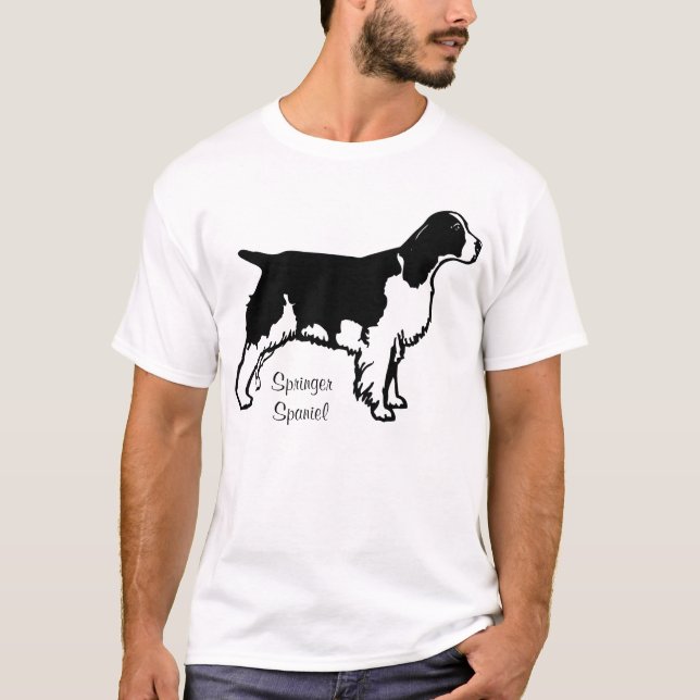 Springerspaniel-Shirt T-Shirt (Vorderseite)